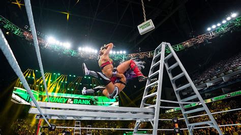 Money in the Bank ladder match .